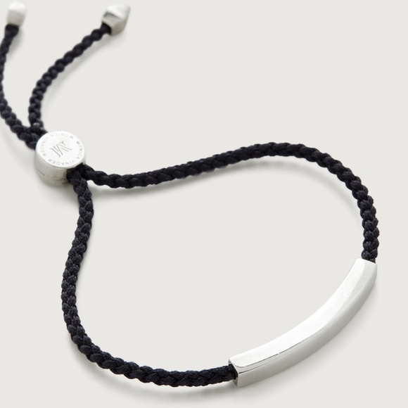Monica  Vinader NEW Linear Friendship Bracelet sterling - Picture 1 of 10